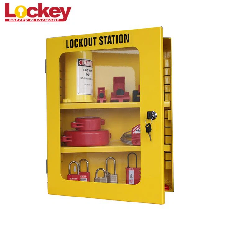 Tout Objektif Metal Lockout Jesyon Estasyon Kabinè